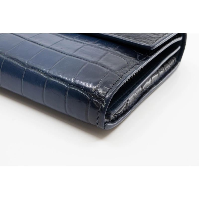 Bottega Veneta ボッテガヴェネタ クロコダイル 長財布 Wallet