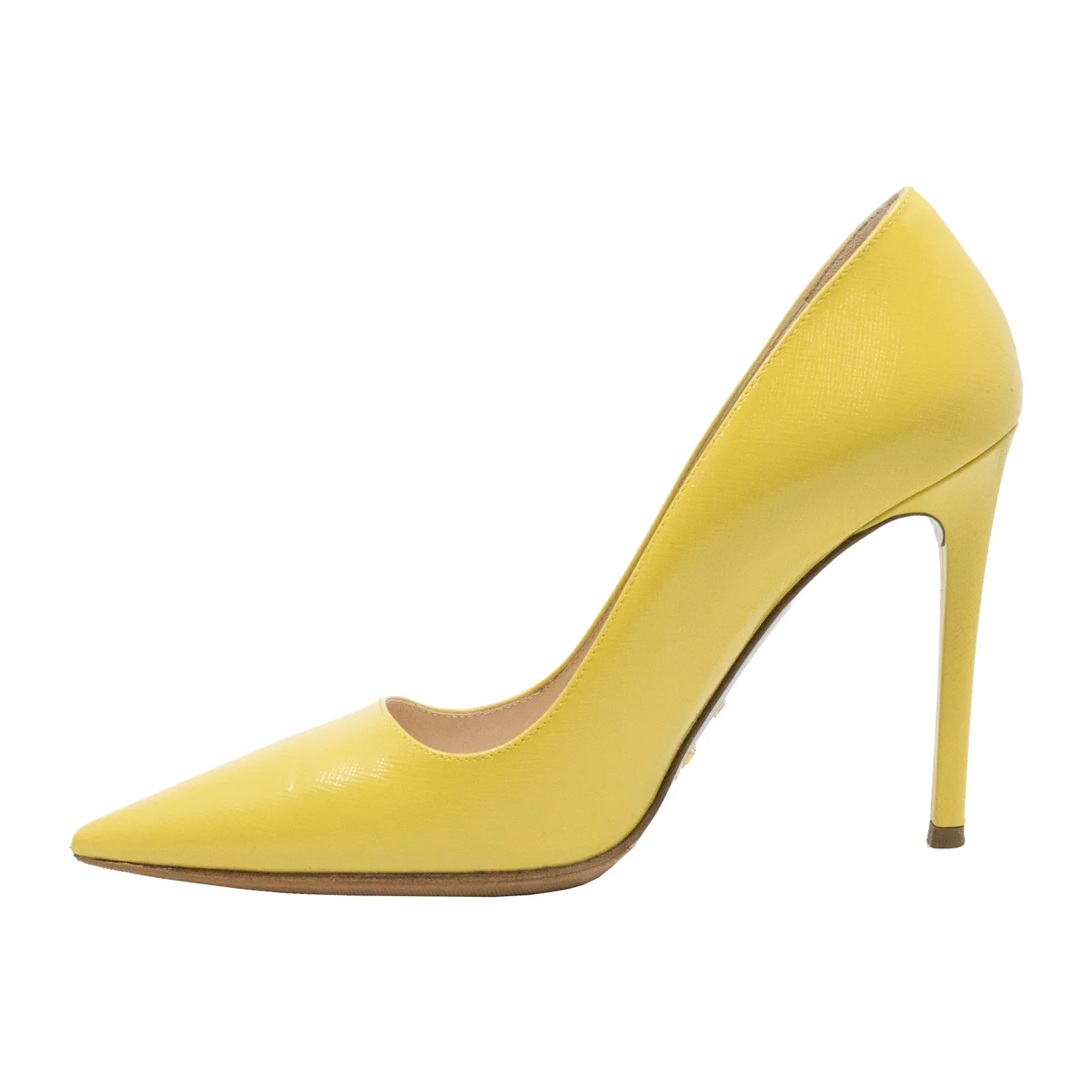 Prada プラダ パンプス イエロー 37 Pumps ｜ LECLAIR（ルクレール）